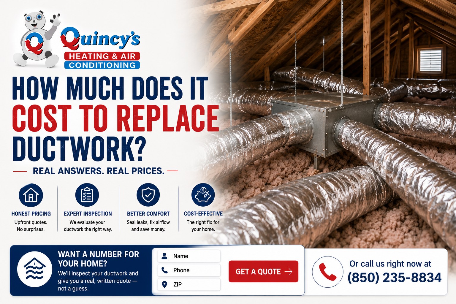 How much does it cost to replace ductwork